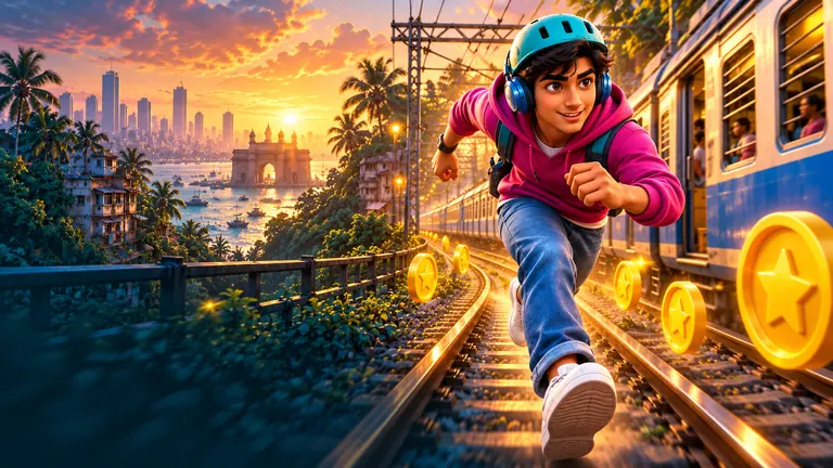 Rail Rush game artwork